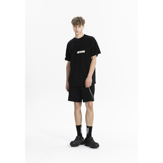 MWM Unisex κοντομάνικη μπλούζα Embroidered Bandana Pocket Tee